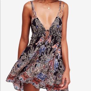 Free People Mini Slip Dress (S)